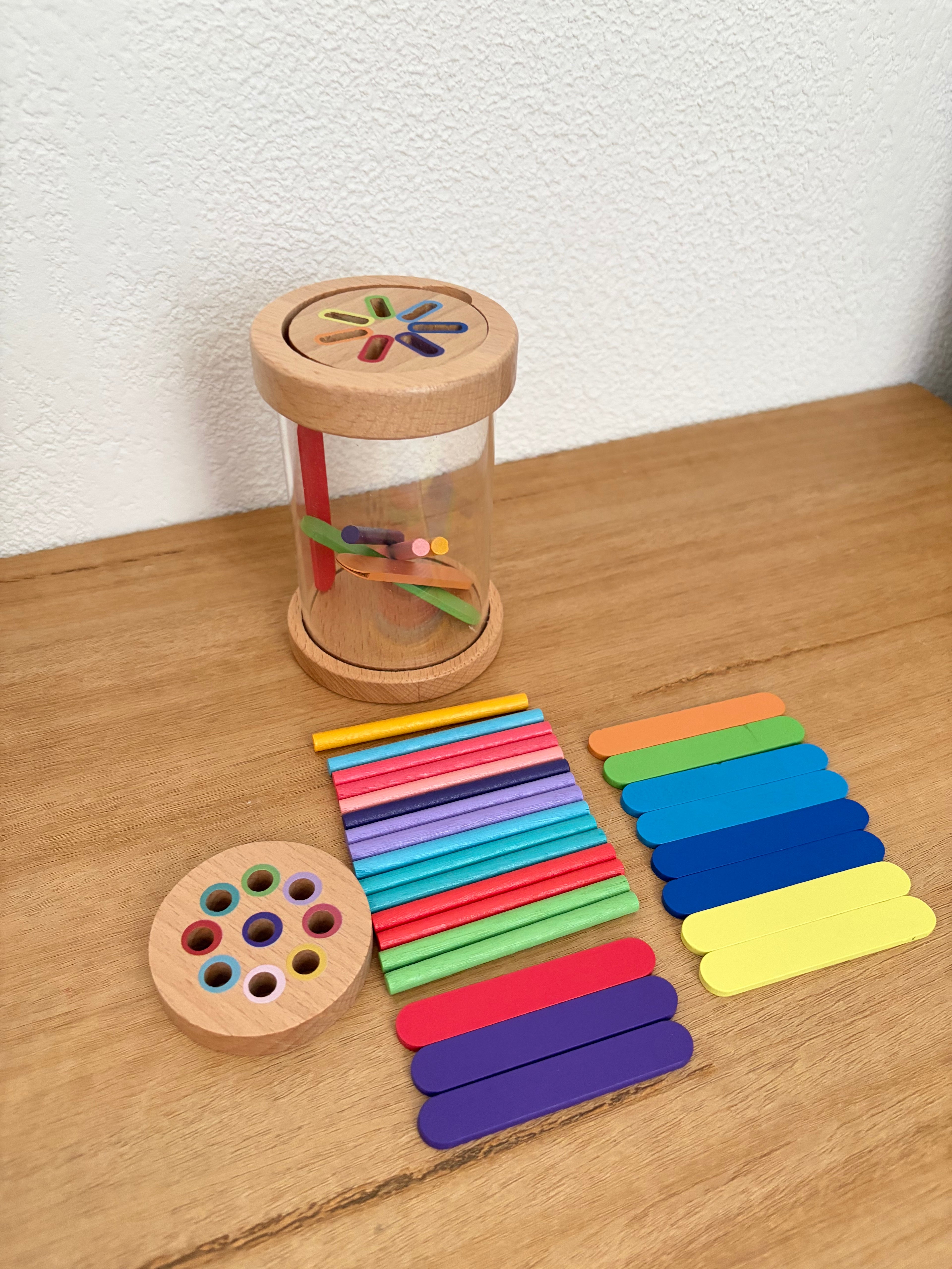 Jeu Montessori neuf - Tri des couleurs et motricité fine