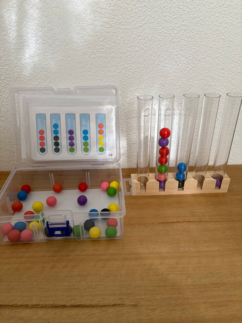 Jeu de Tri des Couleurs Montessori – Motricité Fine & Logique