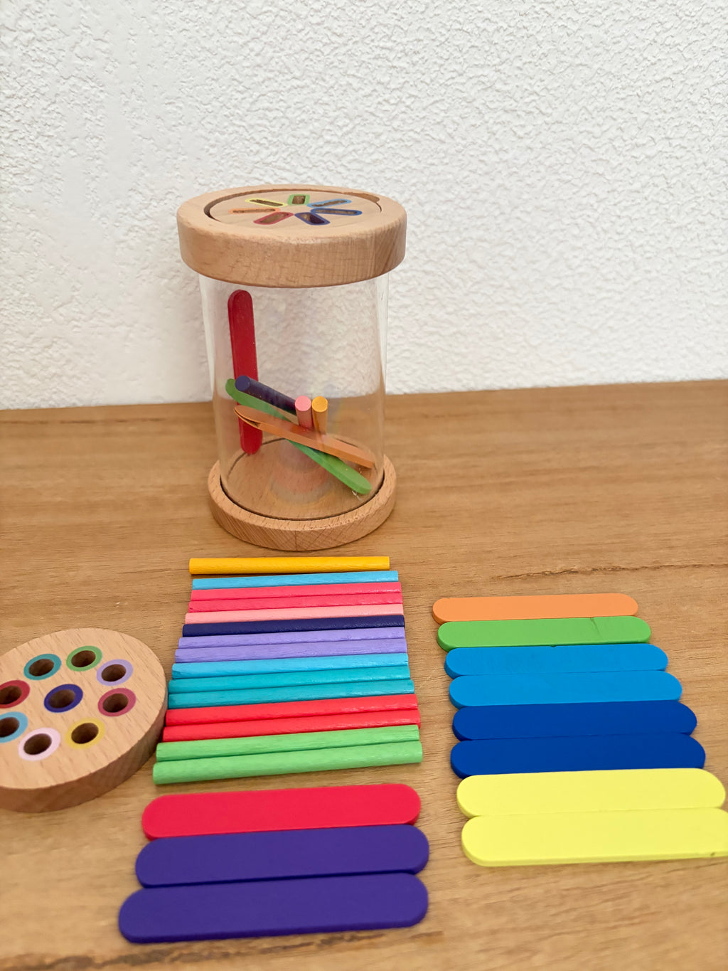 Jeu Montessori neuf - Tri des couleurs et motricité fine