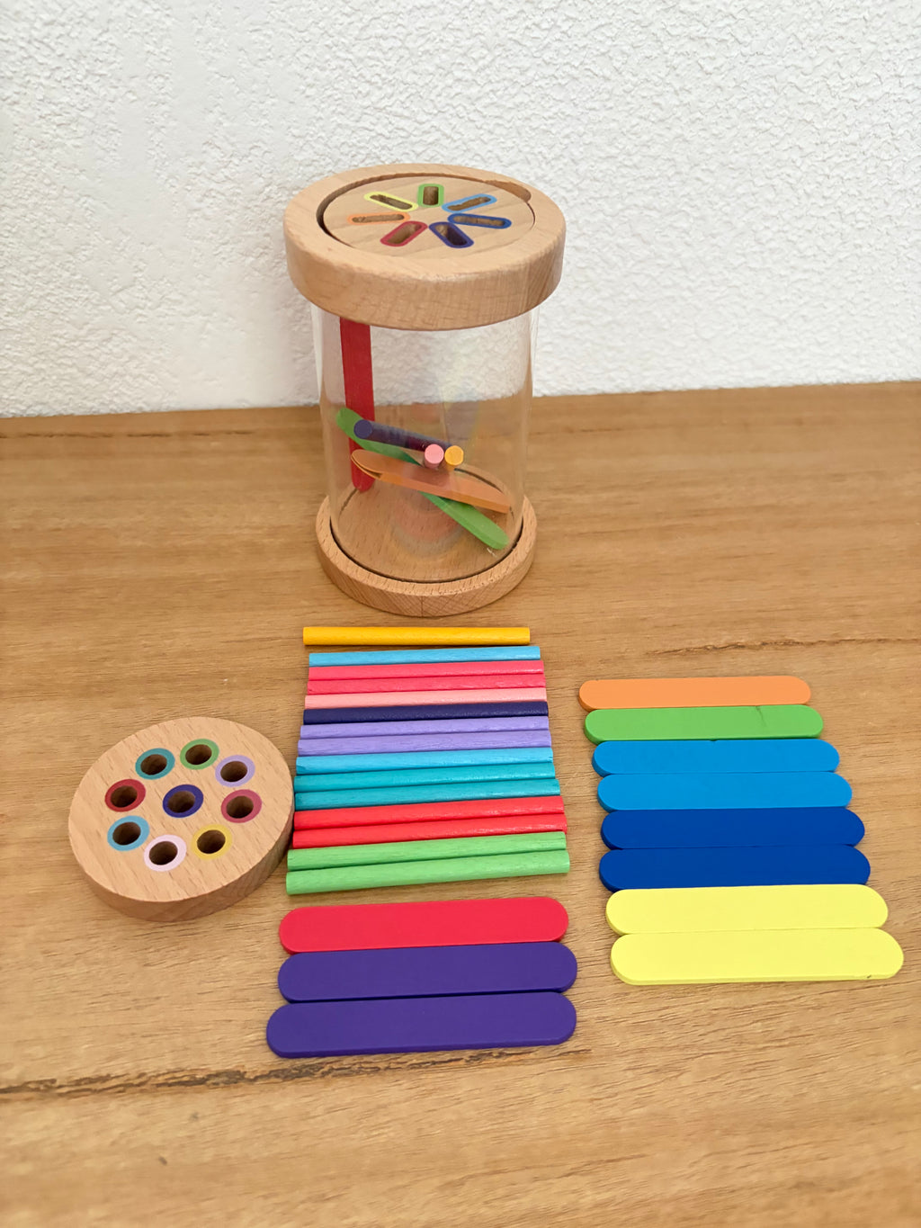 Jeu Montessori neuf - Tri des couleurs et motricité fine