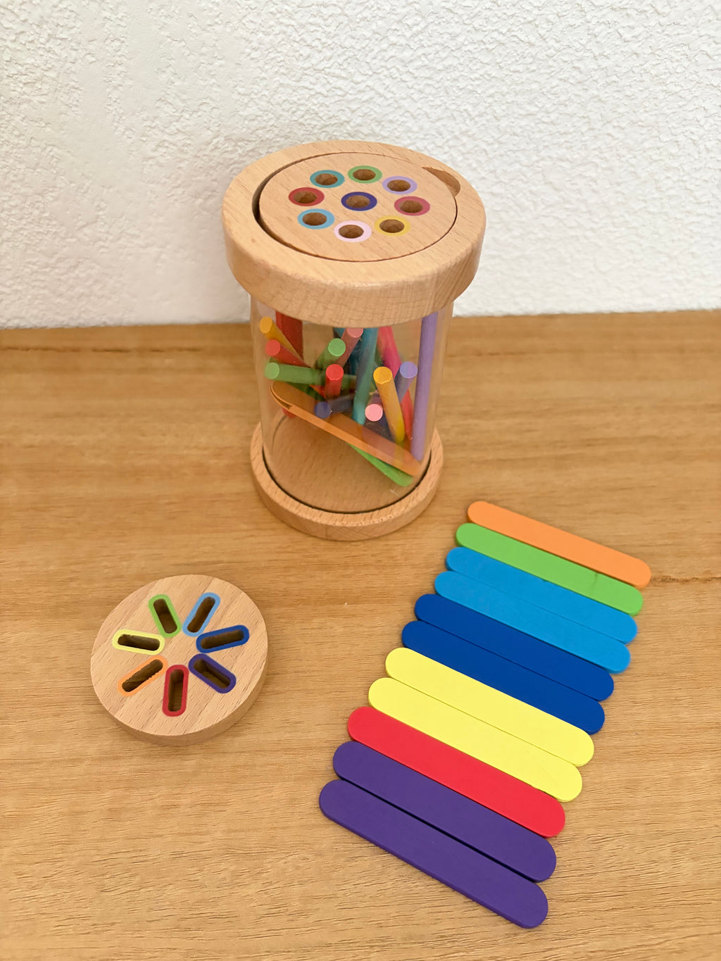 Jeu Montessori neuf - Tri des couleurs et motricité fine