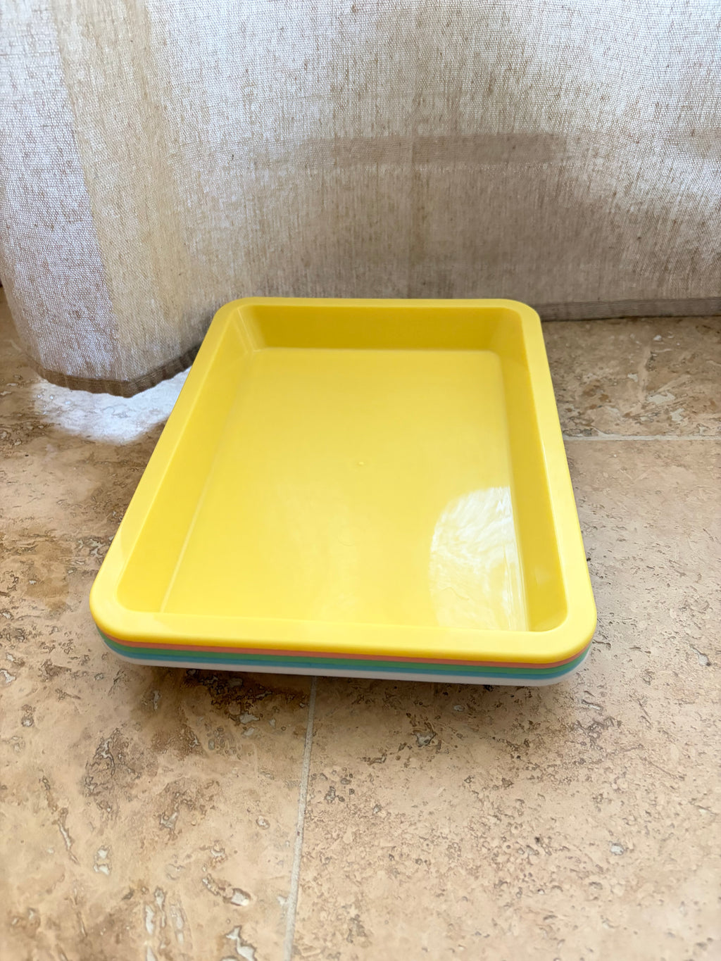 Lot de 5 plateaux Montessori – activités enfants – 24 x 18 cm